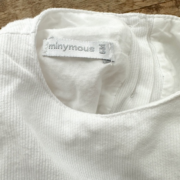 Navy & White Striped Dress & Bloomers - Picture 3 of 3